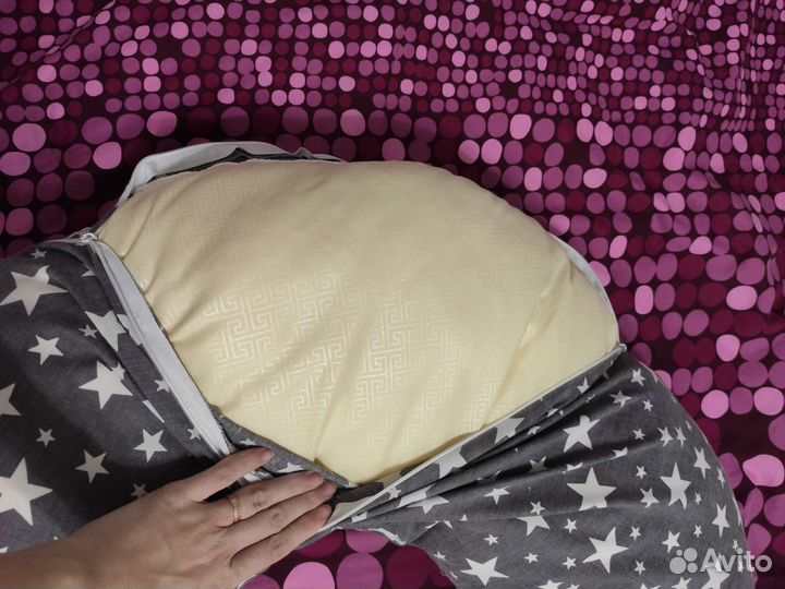 Подушка для беременных с доп наволочкой