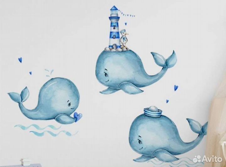 Интерьерные наклейки