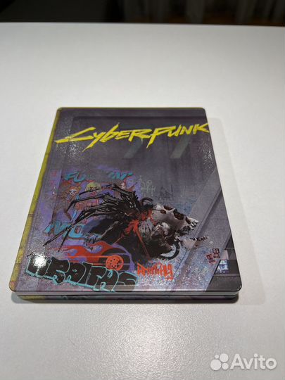 Steelbook с Cyberpunk 2077 (PS4)