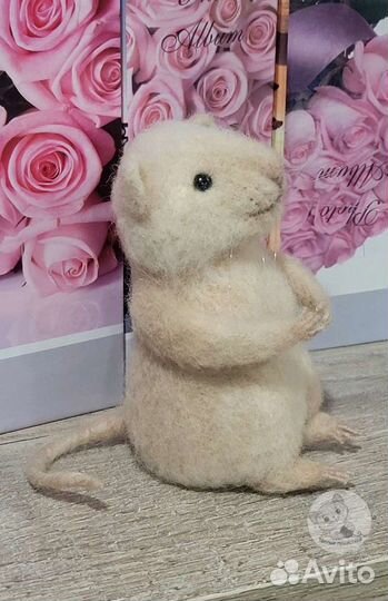 Игрушка мышонок. Ручная работа