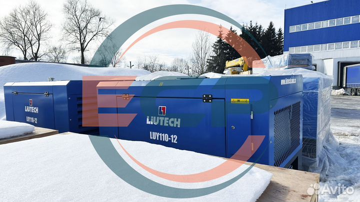 Дизельный компрессор Liutech LUY110-12 /10м3-12бар