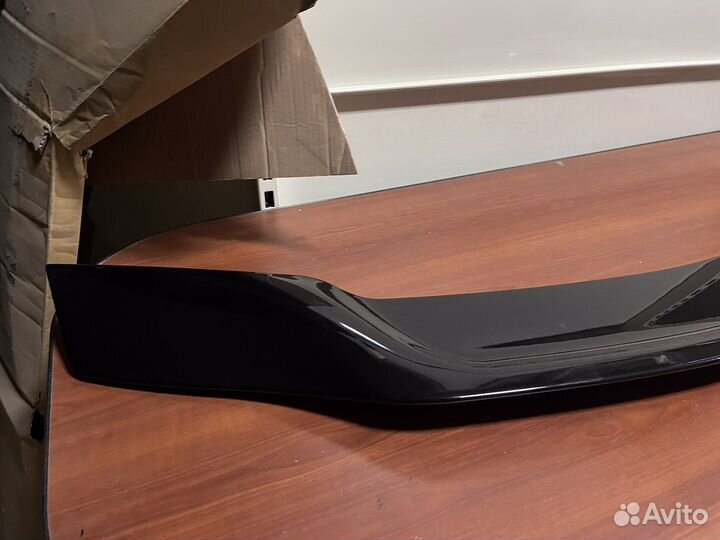 Спойлер Mercedes W204 черная глянцевая