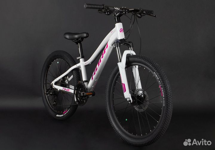 Велосипед horh tina tahd 4.1 24 (2023) White-Purpl