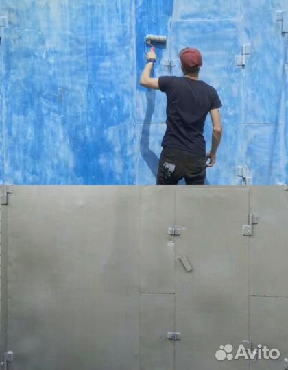 Покраска внутри помещения, дома, цеха, ангара, про