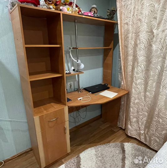 Компьютерный стол со шкафом б/у