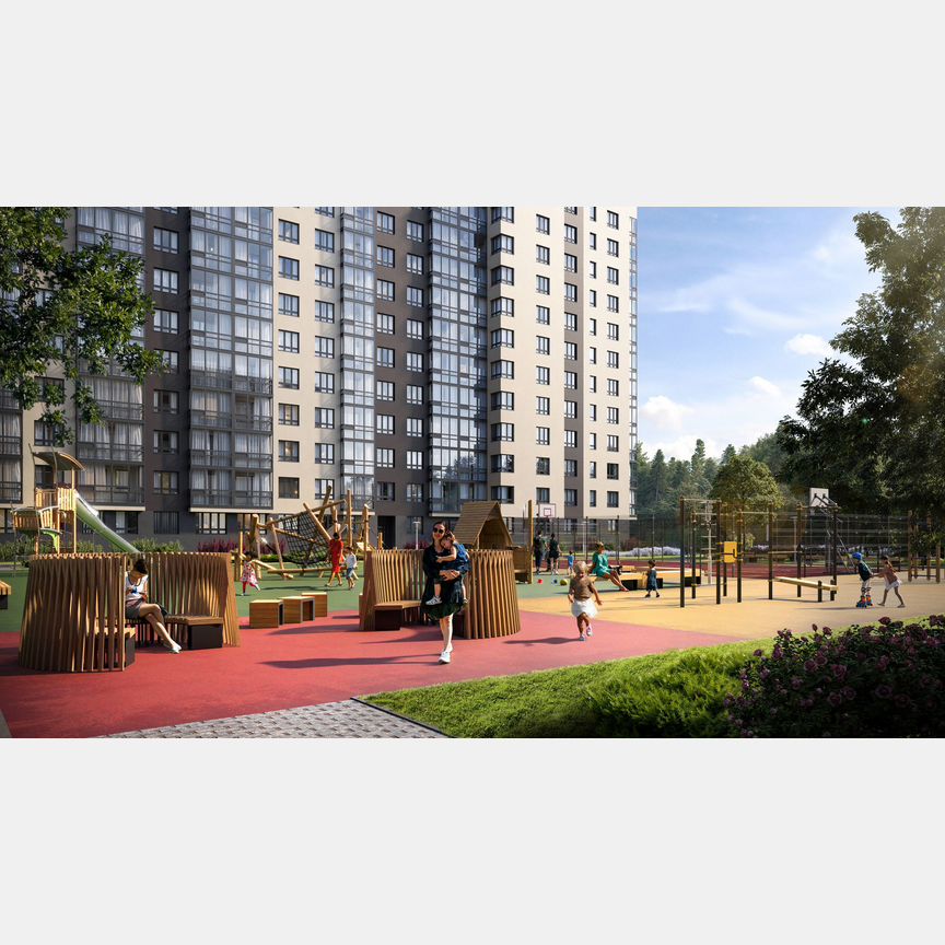 2-к. квартира, 62,6 м², 4/12 эт.