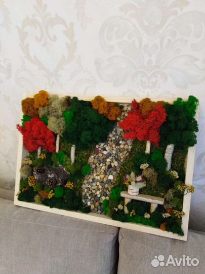 Картина из природного материала