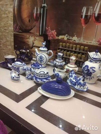 Коллекция гжель СССР