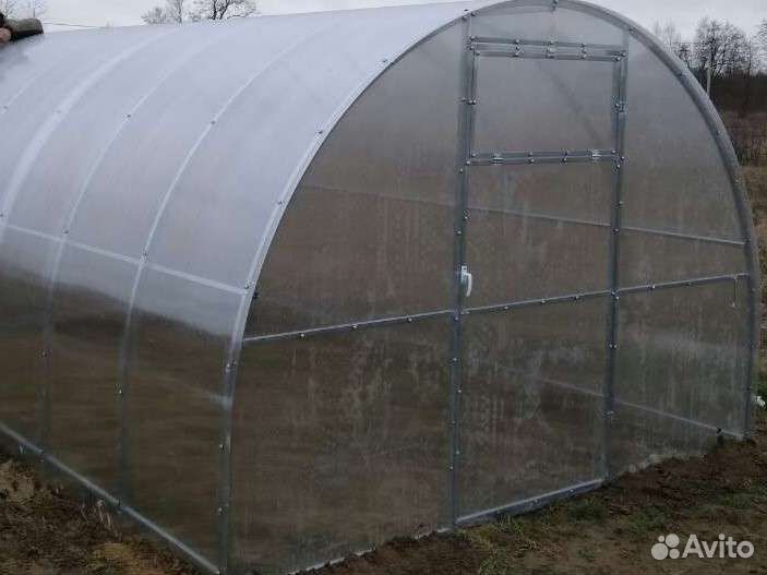 Теплица усиленная поликарбонат, рассрочка, кредит