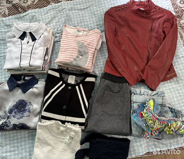 Вещи пакетом на девочку рост 146-158