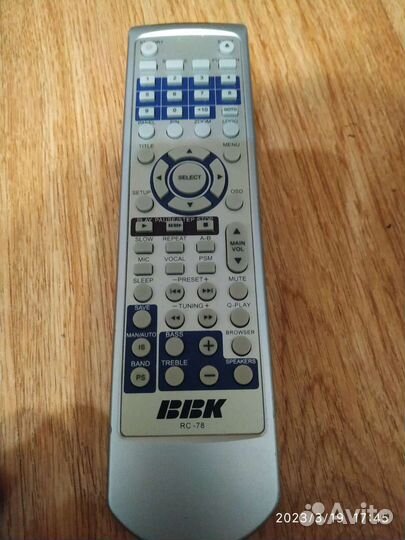 Пульт ду Panasonic BBK Sven