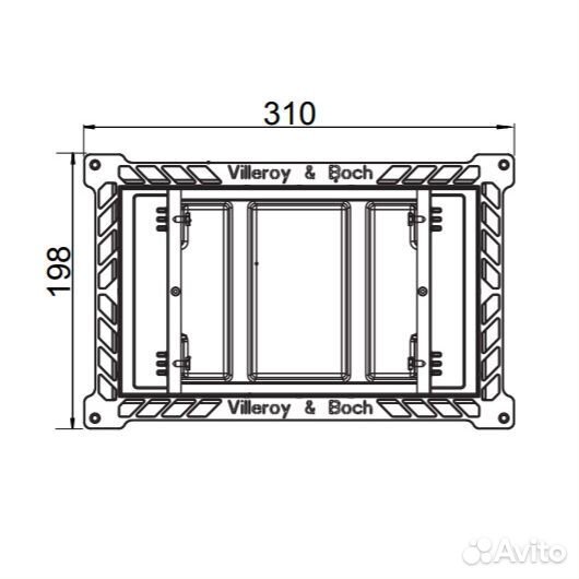 Комплект для монтажа Villeroy & Boch 922159LC