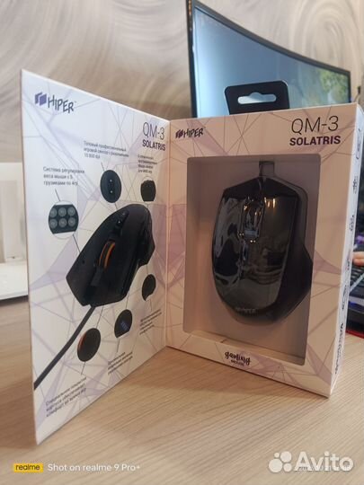 Новая Игровая мышь hiper QM-3 solatris