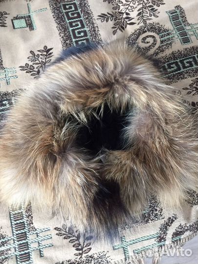 Шапка ушанка натуральный мех