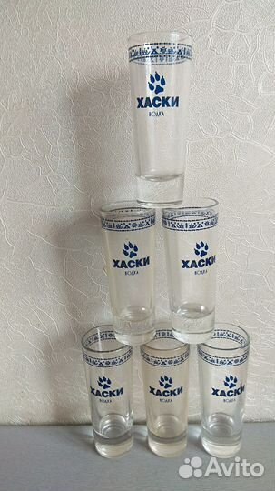 Рюмки для водки, 6 шт