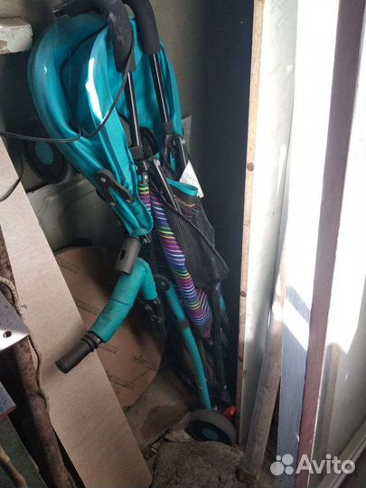 Прогулочная коляска трость бу