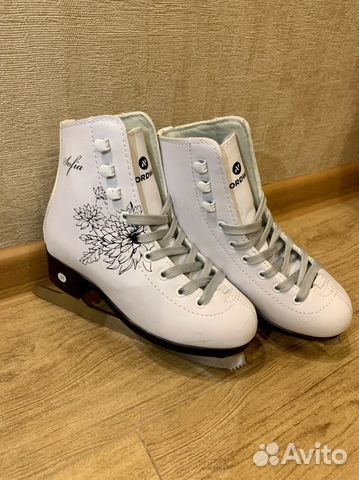 Коньки для девочки 31 размер 19 см