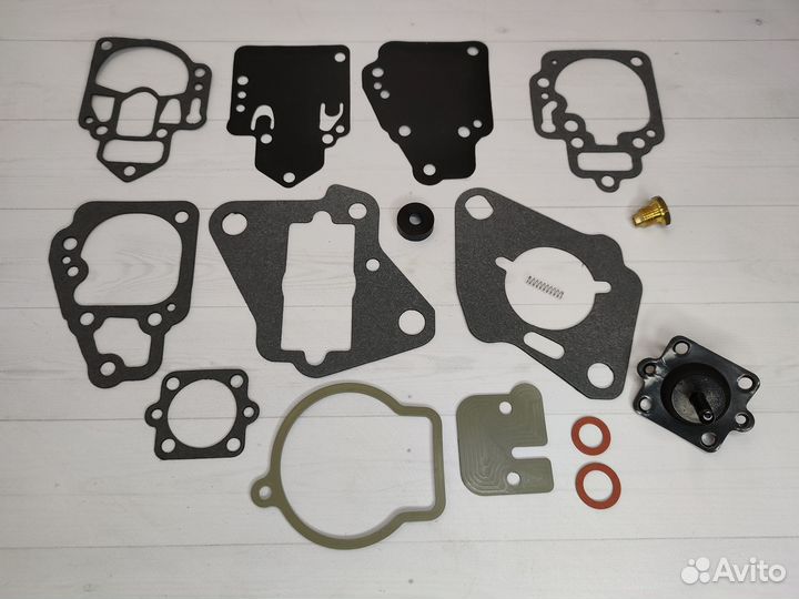 Ремкомплект карбюратора Mercury 9.9-25