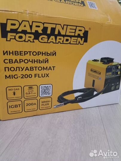 Сварочный полуавтомат Partner for Garden MIG 200 F