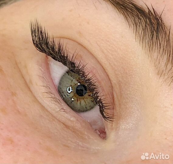 Наращивание ресниц на дому