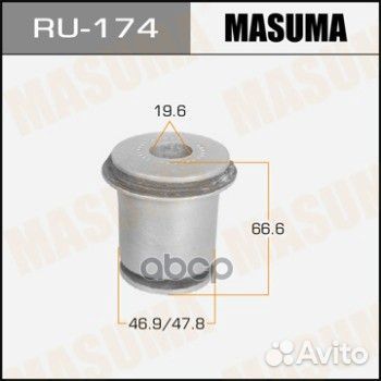 С-б пер.пер.ниж.рычага toyota land cruiser prad