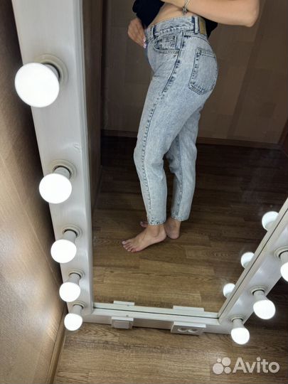 Джинсы pull and bear mom 26