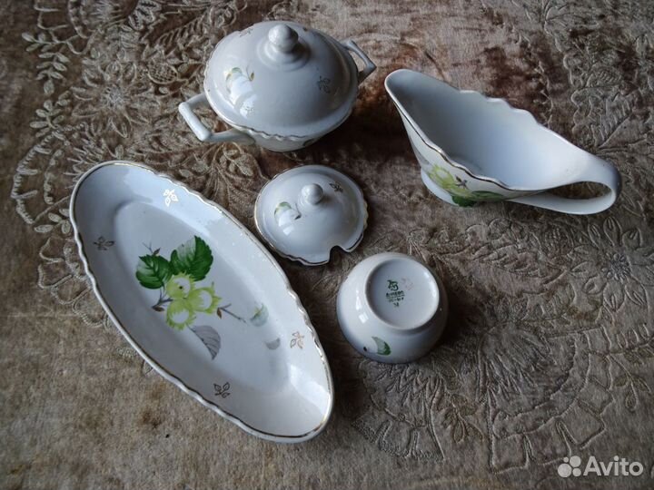 Фарфоровая посуда Дулево