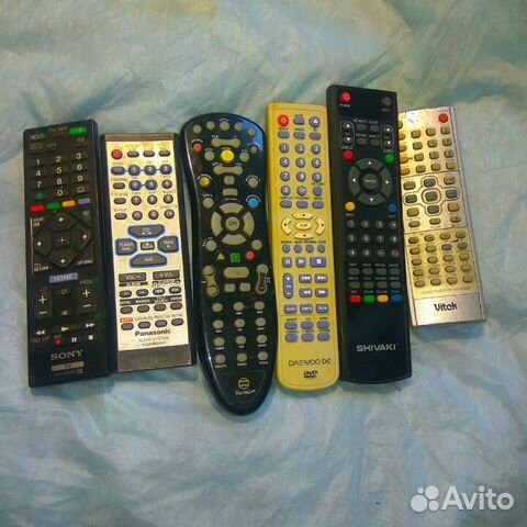 Пульты ду разные