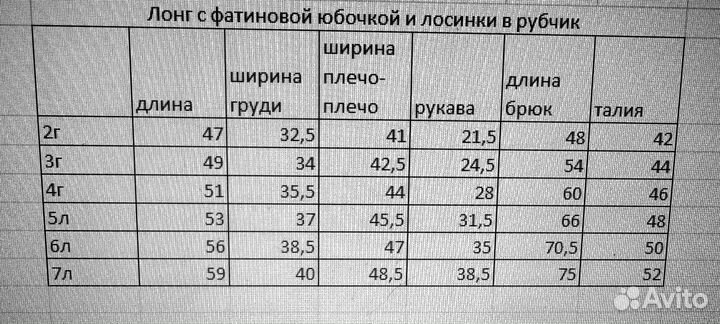 Костюм на девочку 2,3,4,5,6,7 лет