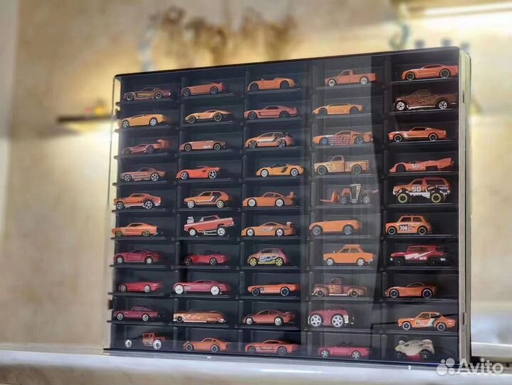 Полка для машинок hot wheels (пластик)