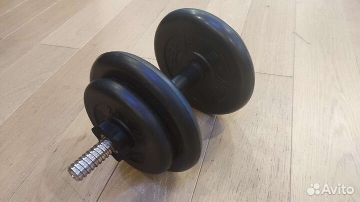 Гантели разборные обрезиненные