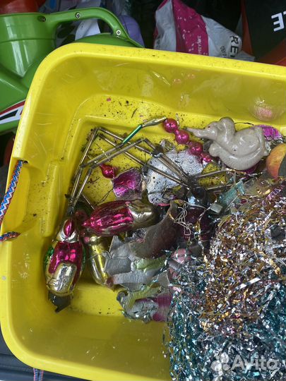 Елочные игрушки СССР