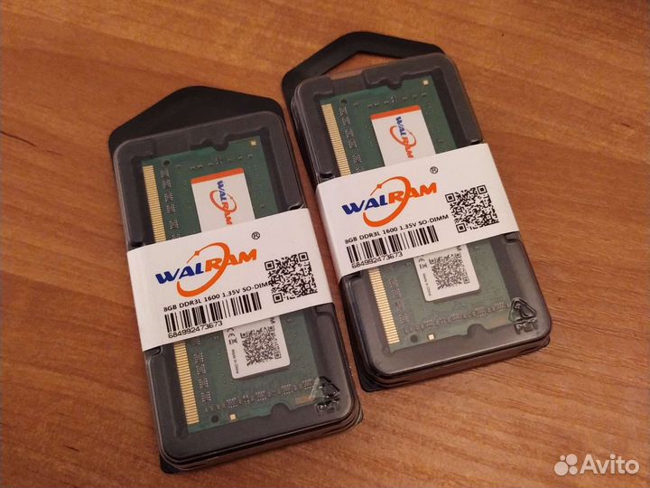 8GB 16GB 32GB (PC3L ddr3l) память ноутбука новая
