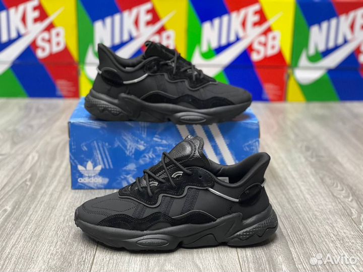 Кроссовки Adidas Ozweego Black Night Metallic