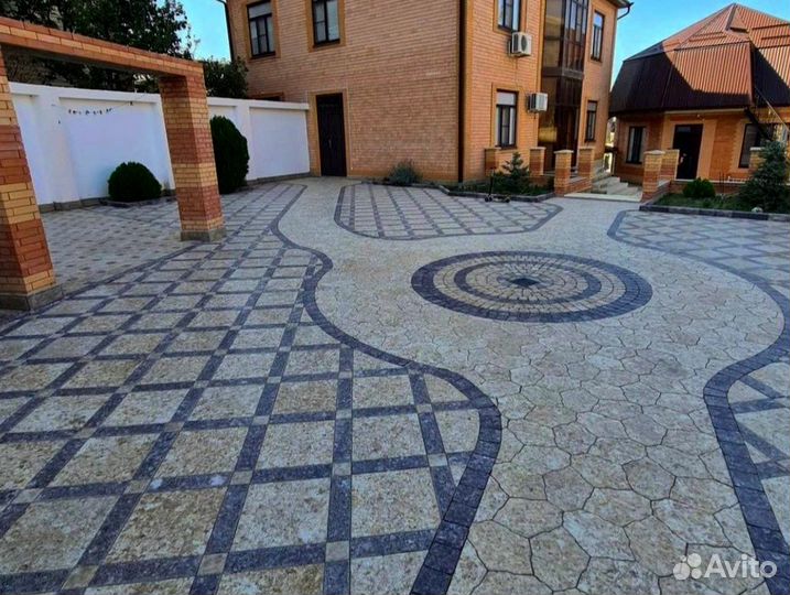 Новинки тротуарной плитки украсьте свой участок