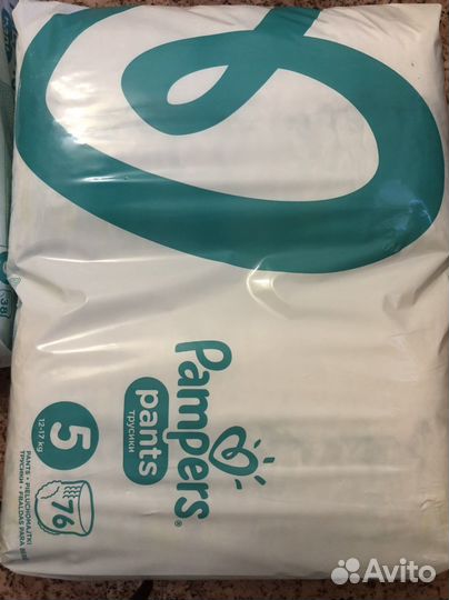 Подгузники трусики Pampers pants 5, pants 6