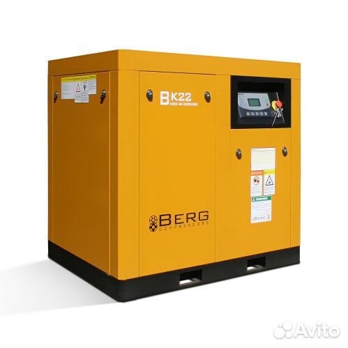 Винтовой компрессор berg вк-22 на 8атм