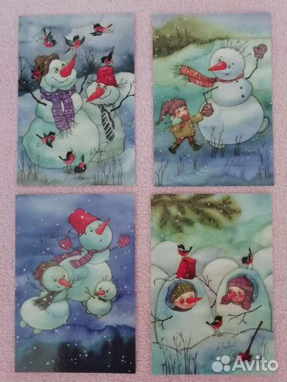 Открытки новогодние