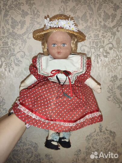 Кукла тряпичная Германия клеймо