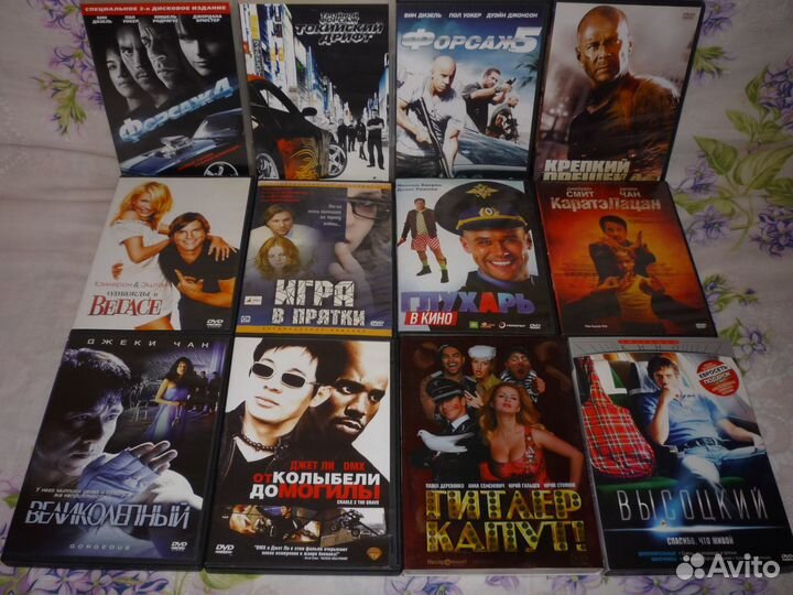 Мультфильмы и фильмы на DVD