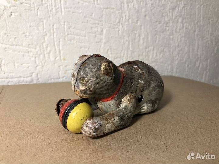Заводной кот лзм игрушка СССР