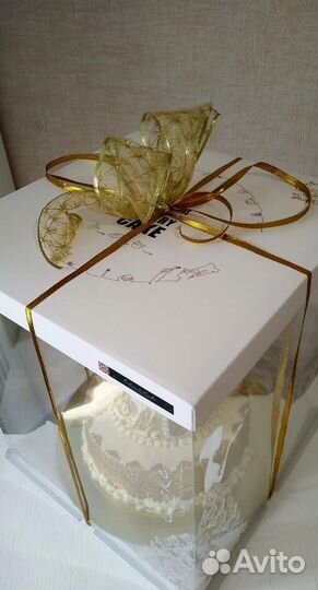 Коробка для торта большая