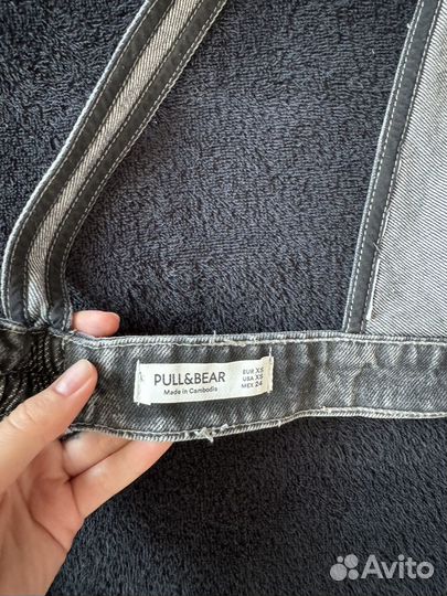 Джинсовый топ Pull&Bear xs