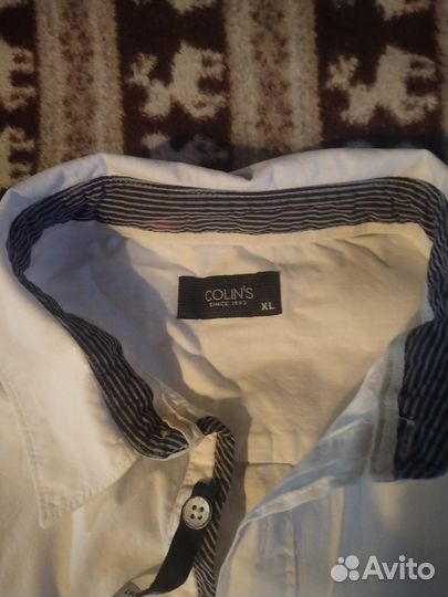 Рубашка мужская colins 52р
