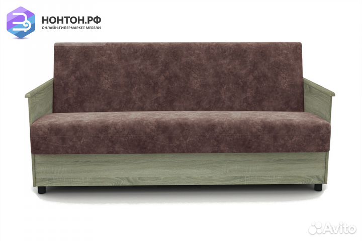 Диван книжка Вега-Ламино серый