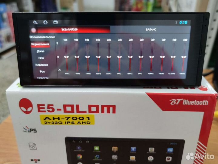 Магнитола 1-DIN,Olom 7001 1/16Gb,Android 10