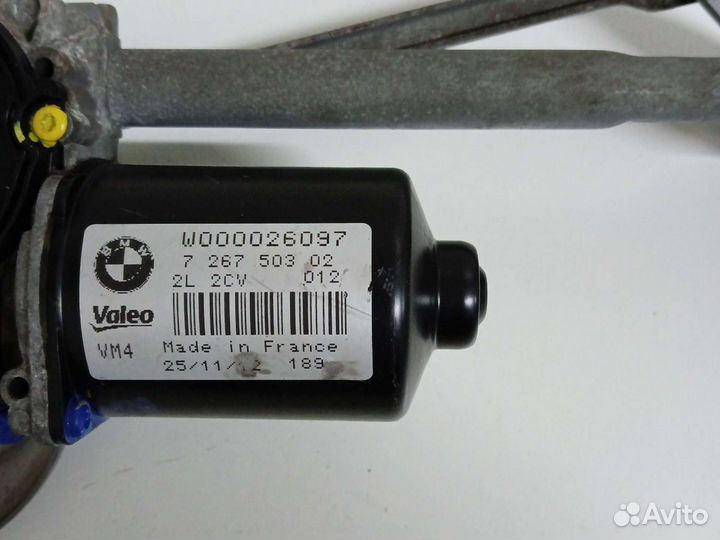 Трапеция мотор стеклоочистителя BMW F30 F31 F32