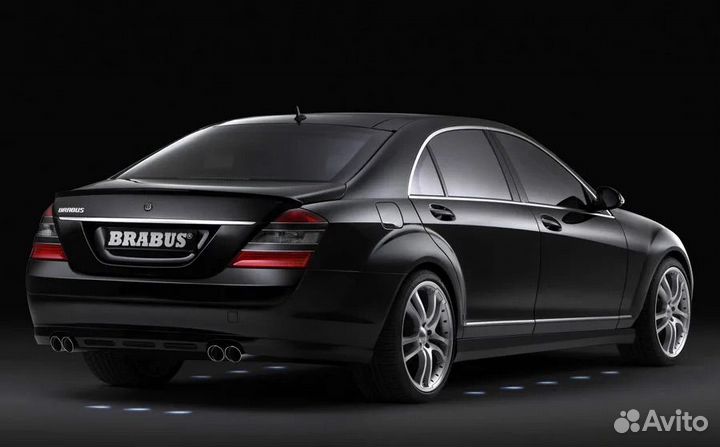 Обвес Мерседес Бенз long Brabus w221