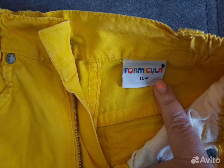 Летние джинсы на девочку