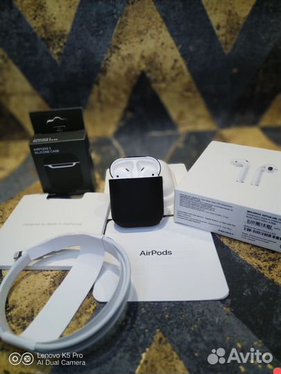Airpods 2 новые 1:1